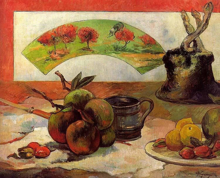 Paul Gauguin Still Life with Fan Germany oil painting art